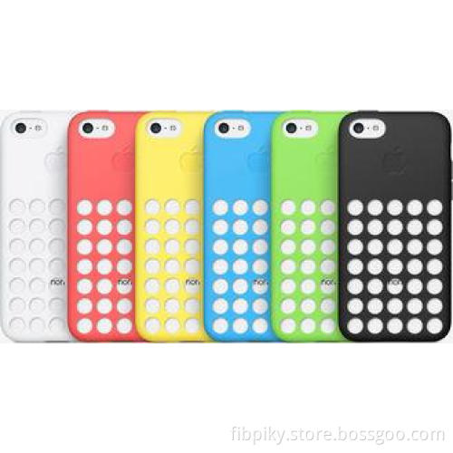 Colorful Soft-Touch Silicone Iphone 5c Protective Cases Fas